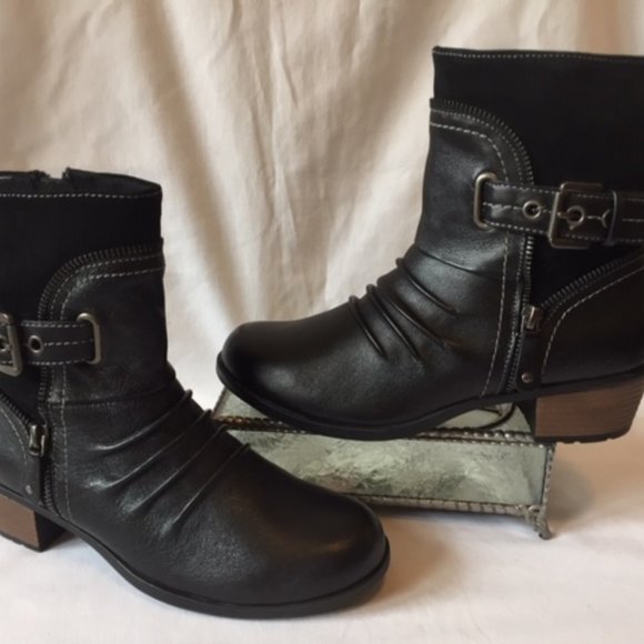 earth leather boots